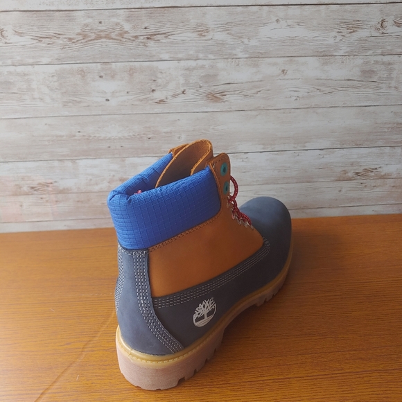 TIMBERLAND MEN’S PREMIUM WATERPROOF BOOT WHEAT NUB - Picture 3 of 8